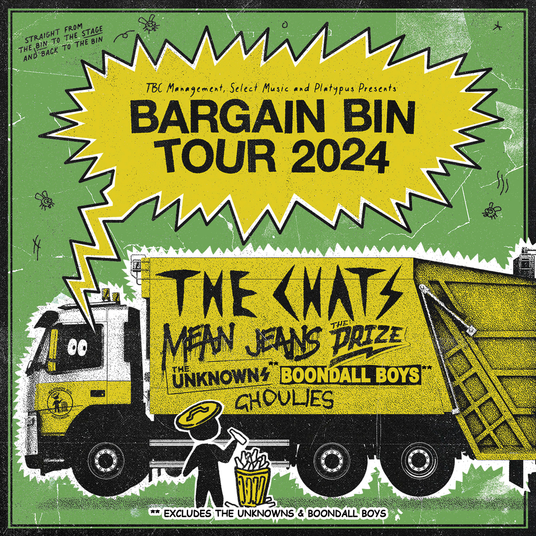 The Chats Bargain Bin Tour 2024 Live at the Hoey! Hoey Moey
