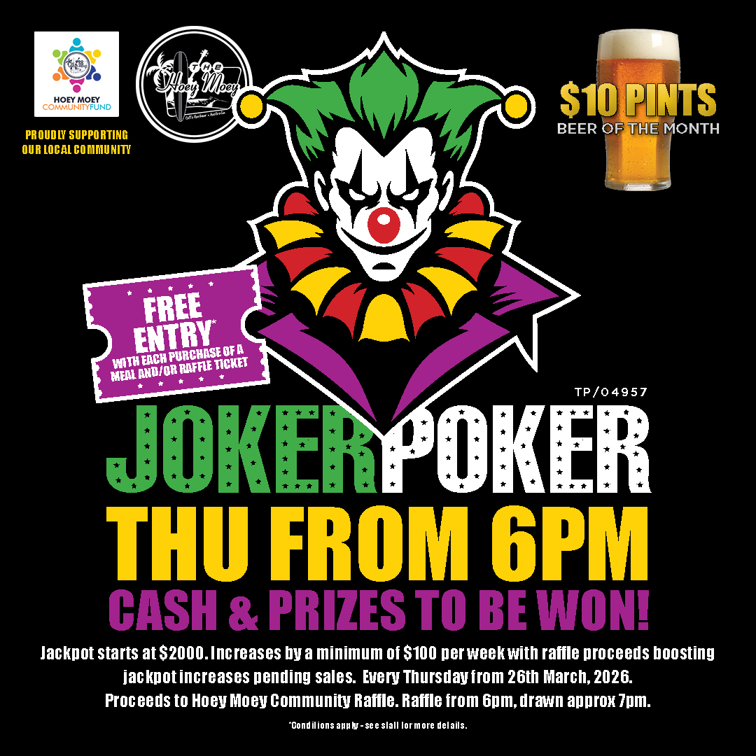 Joker Poker Jackpot Thursdays is Back! | Hoey Moey